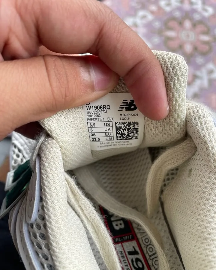New Balance 1906R White Green