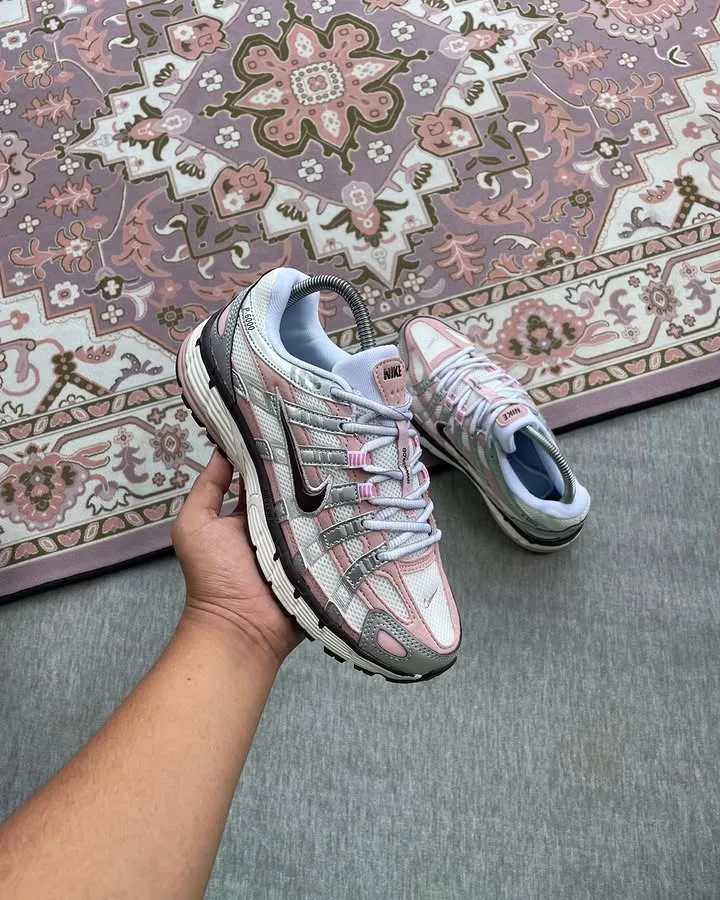 Nike P-6000 Silver Burgundy Plum