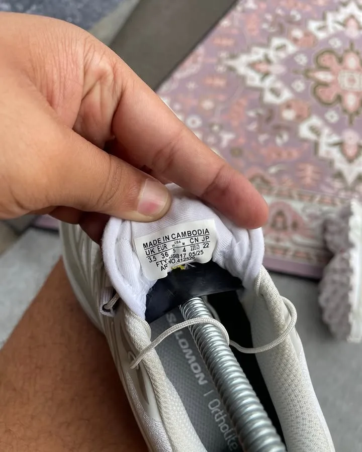 Salomon XT-6 White Lunar Rock