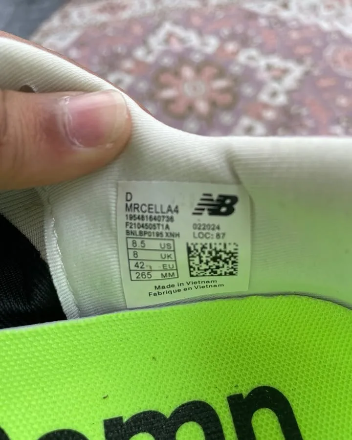 New Balance Sc Elite v4 FuelCel Green white