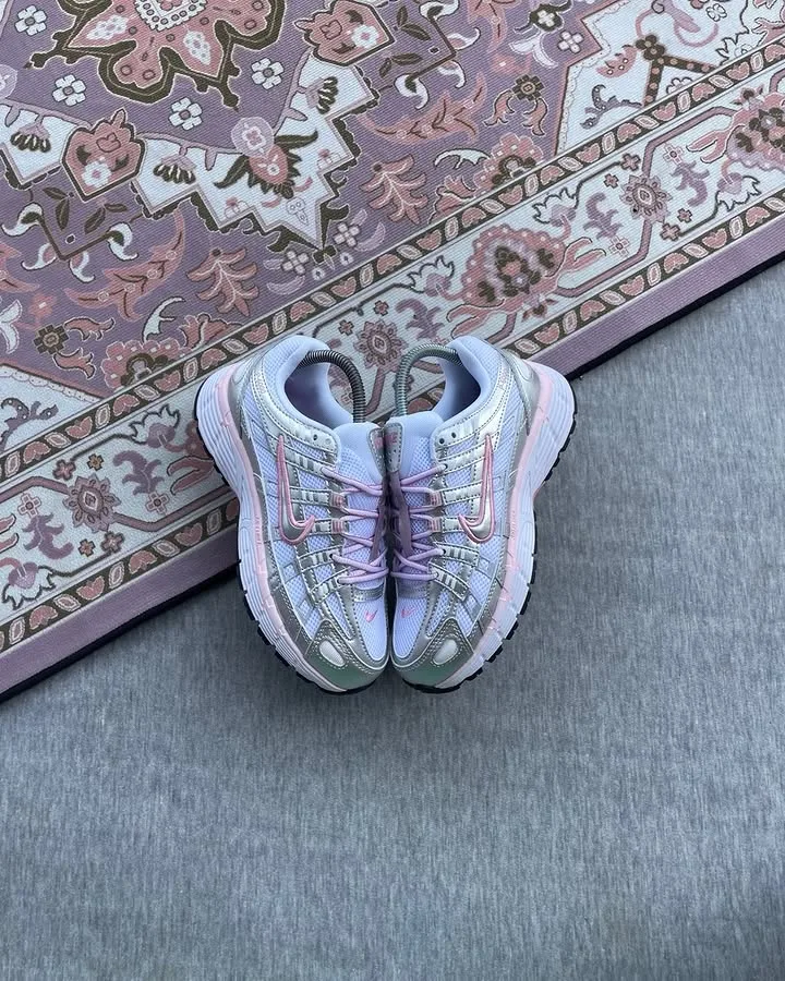 Nike P-6000 White Pink Metallic