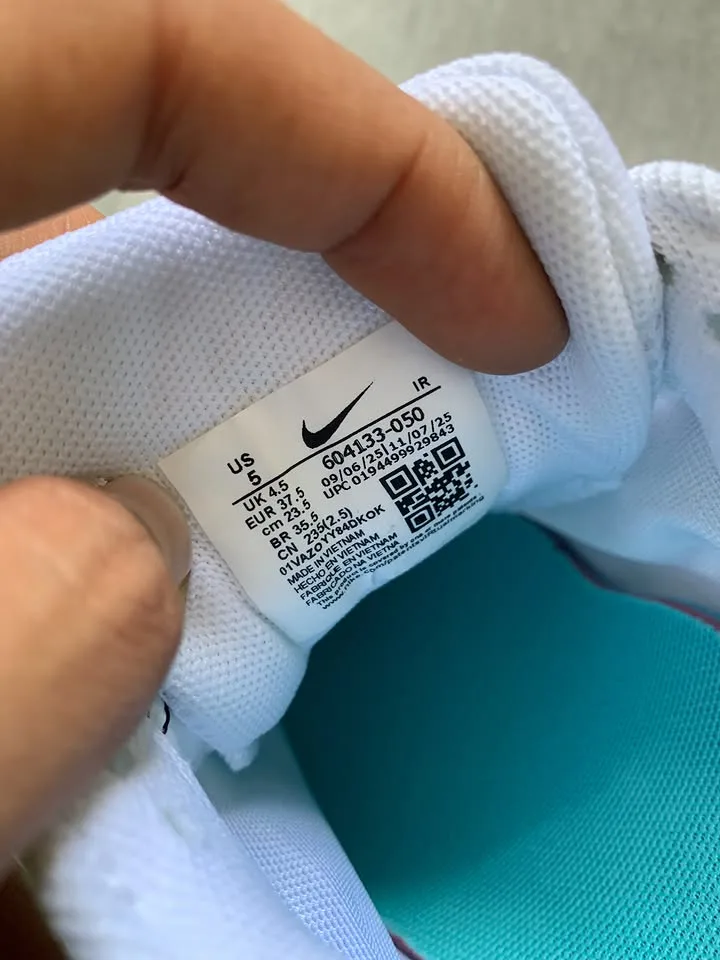 Nike P-6000 White Dusty Cactus metallic