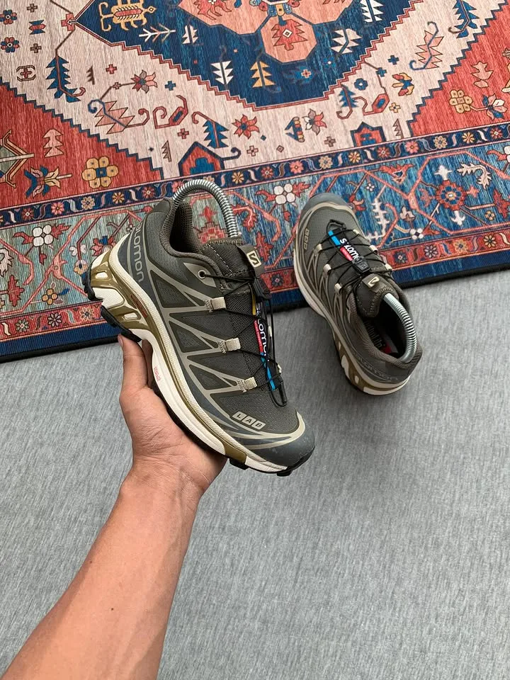 Salomon XT-6 S/LAB Beluga Pewter Dull Gold