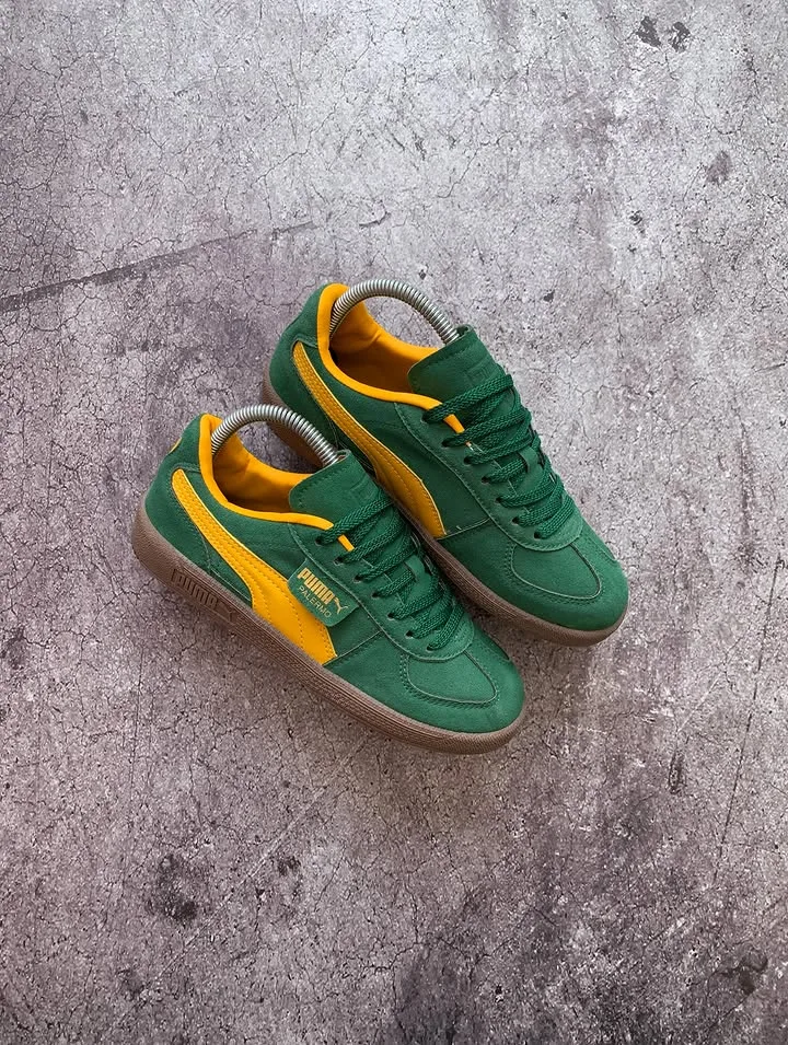 Puma Palermo Green Yellow