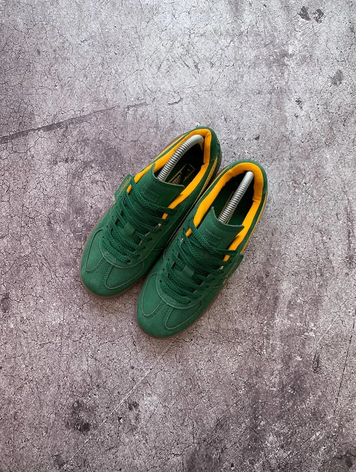 Puma Palermo Green Yellow