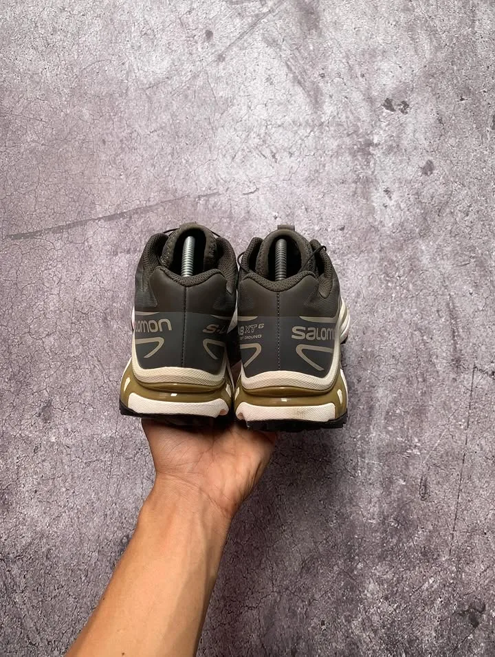 Salomon XT-6 S/LAB Beluga Pewter Dull Gold